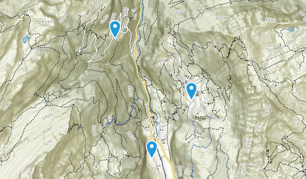Lauterbrunnen, Bern Map