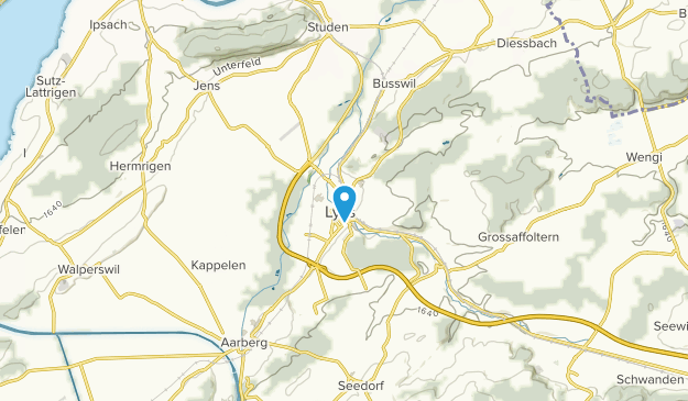 Lyss, Bern Map