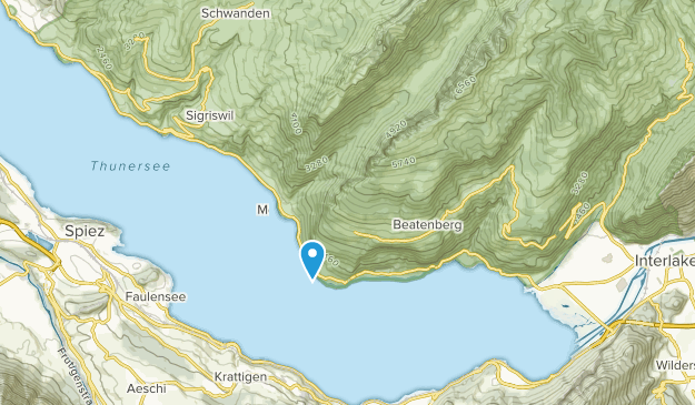 Merligen, Bern Map