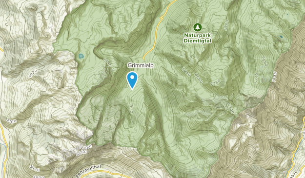 Schwenden im Diemtigtal, Bern Map