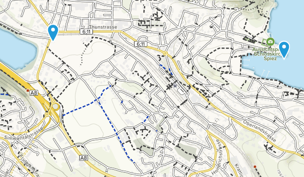 Spiez, Bern Map