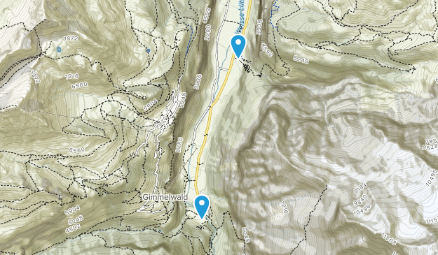 Stechelberg, Bern Map