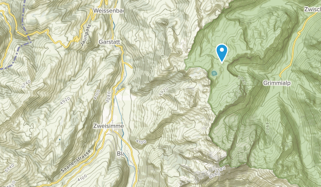 Zweisimmen, Bern Map