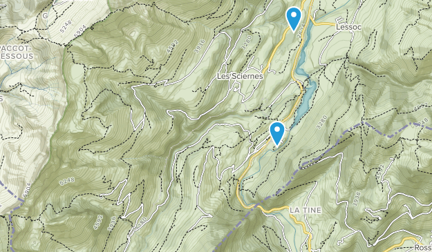 Albeuve, Fribourg Map