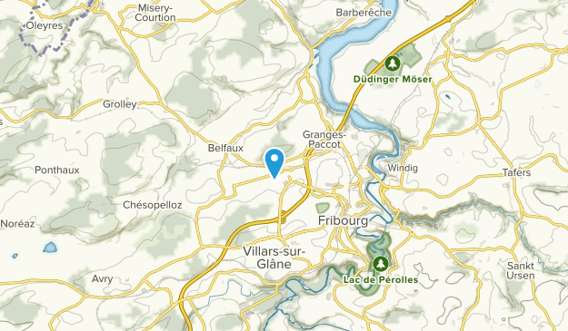 Givisiez, Fribourg Map