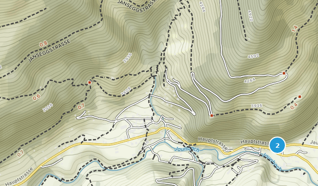 Jaun, Fribourg Map