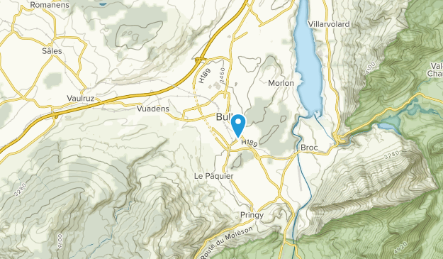 La Tour-de-Trême, Fribourg Map