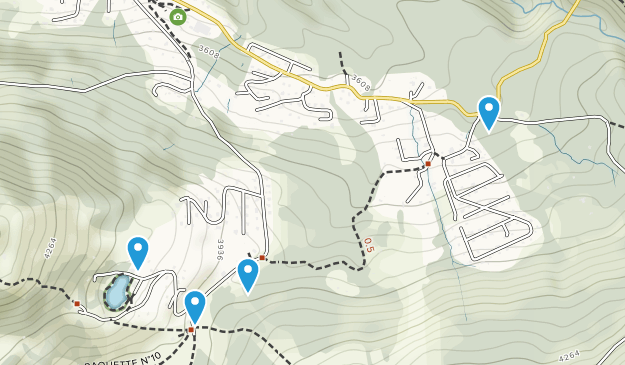 Les Paccots, Fribourg Map