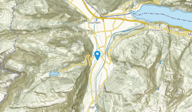 Näfels, Glarus Map