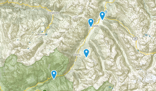 Davos, Grisons Map