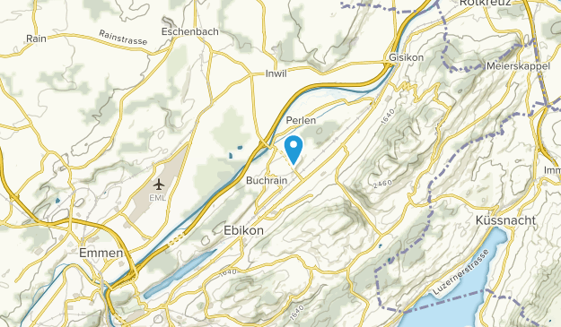 Buchrain, Lucerne Map