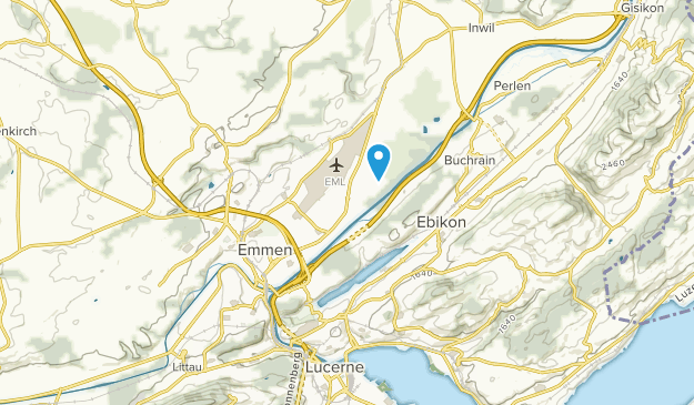 Emmen, Lucerne Map