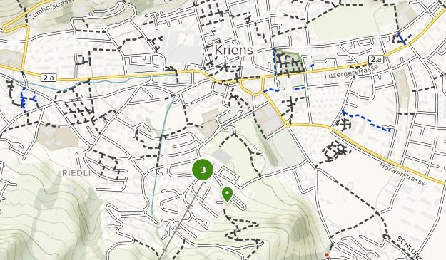 Kriens, Lucerne Map