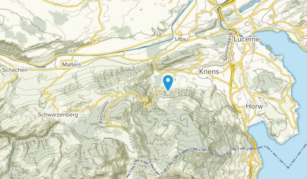 Obernau, Lucerne Map