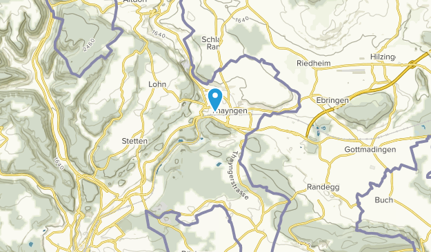 Thayngen, Schaffhausen Map