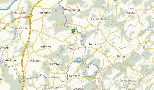 Aeschi, Solothurn Map
