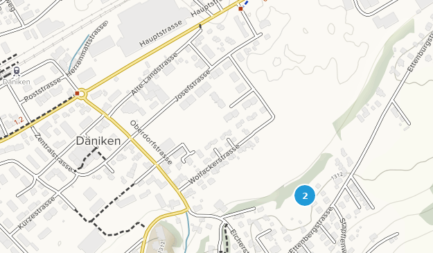 Däniken, Solothurn Map