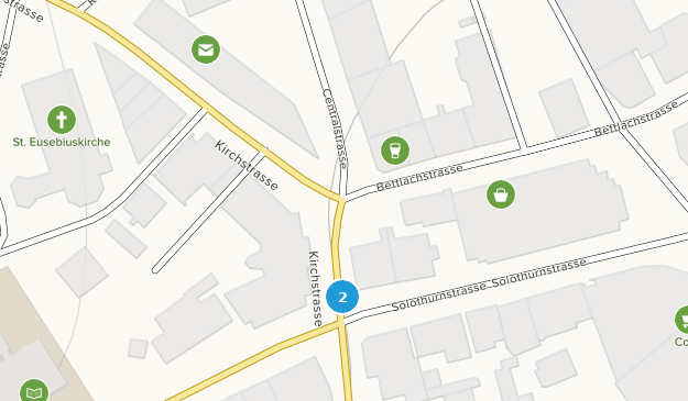 Granges, Solothurn Map