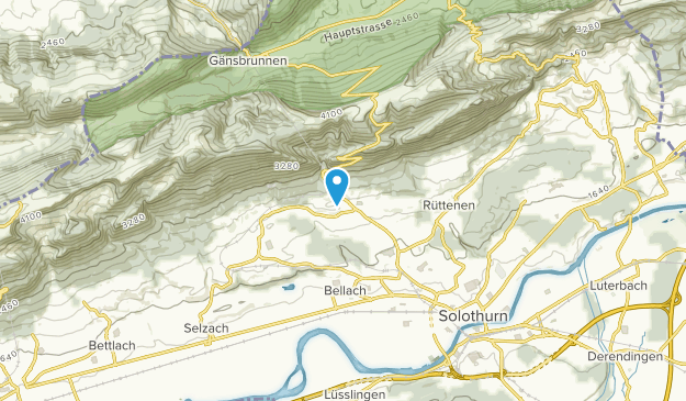 Oberdorf, Solothurn Map