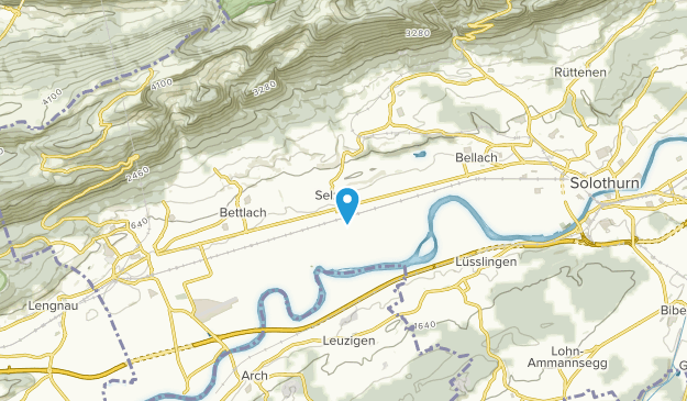 Selzach, Solothurn Map