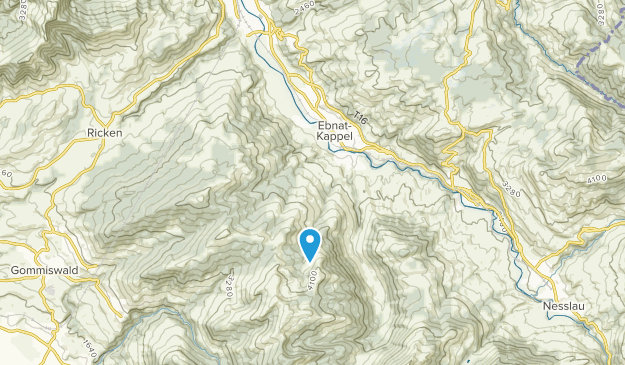 Ebnat-Kappel, St. Gall Map
