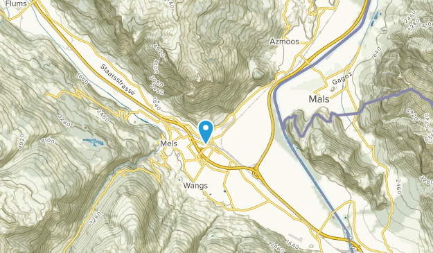 Sargans, St. Gall Map