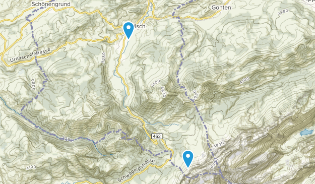 Urnäsch, St. Gall Map
