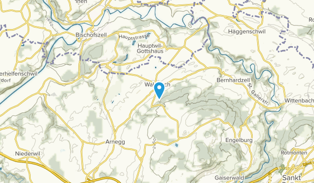 Waldkirch, St. Gall Map