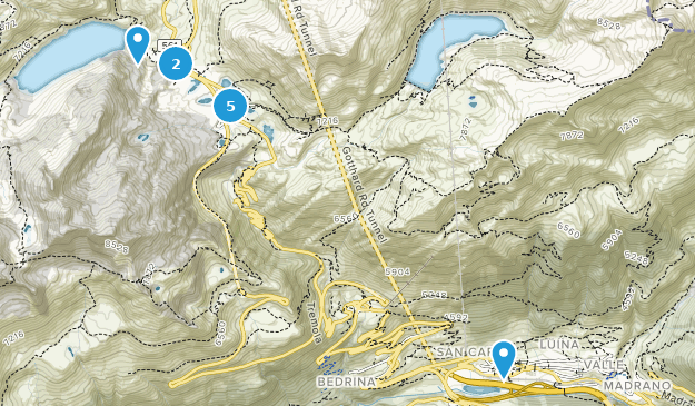 Airolo, Tesino Map