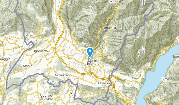 Castel San Pietro, Ticino Map