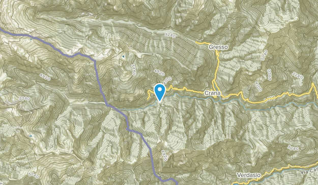 Comologno, canton du Tessin Map