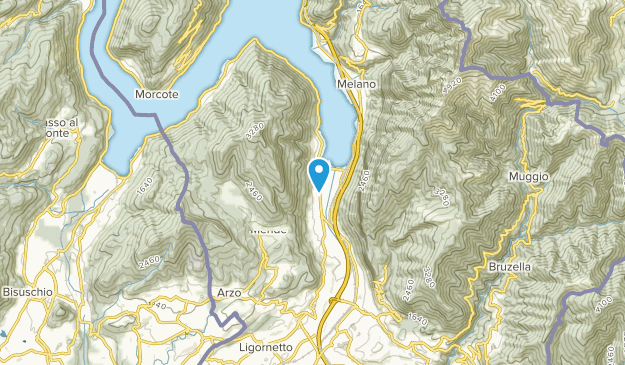 Riva San Vitale, Tessin Map