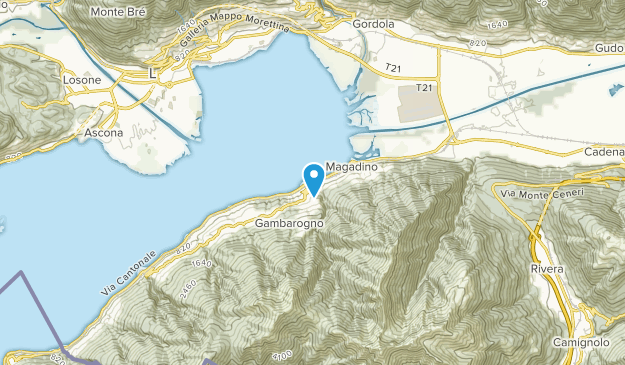 Vira, canton du Tessin Map