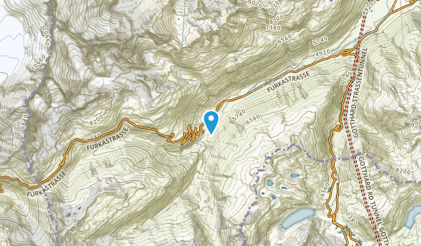 Realp, Uri Map