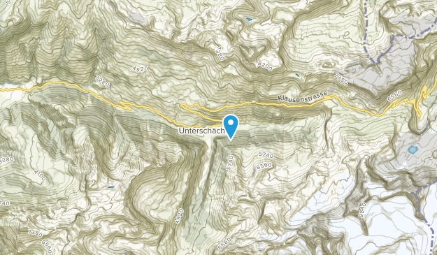 Unterschächen, Uri Map
