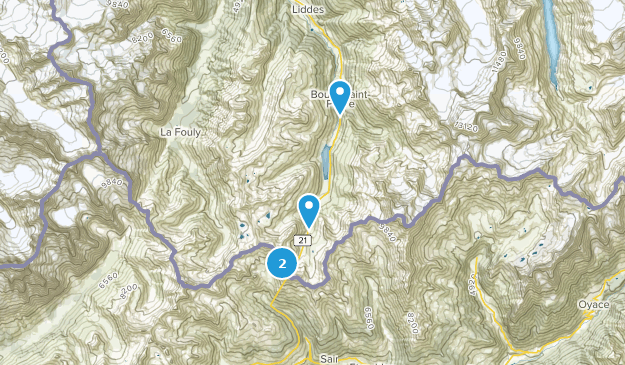 Bourg-St-Pierre, Valais Map