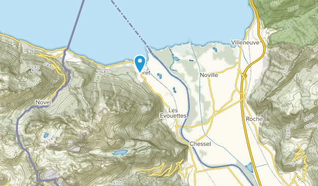 Bouveret, Valais Map