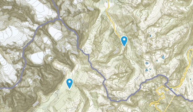 Ferret, Valais Map