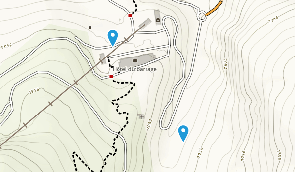 Hérémence, Valais Map