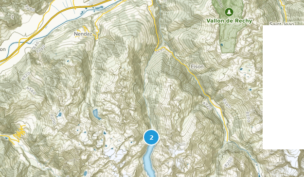 Hérémence, Valais Map