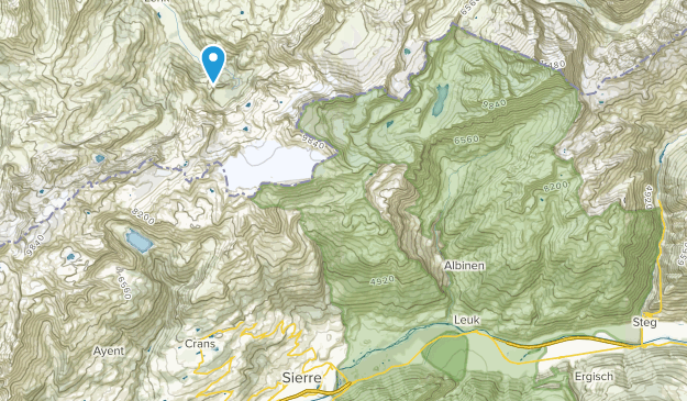 Lenk, Valais Map