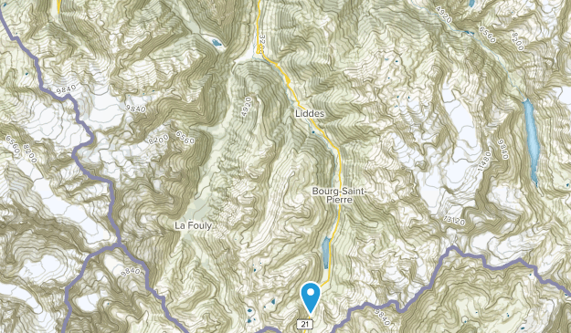 Orsières, Valais Map