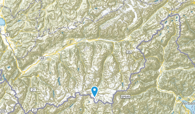 Stafel, Valais Map