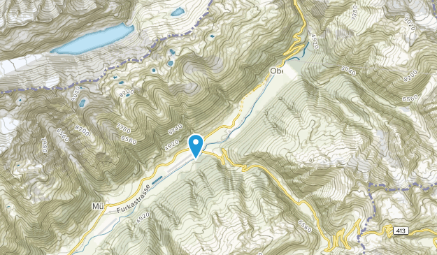 Ulrichen, Valais Map