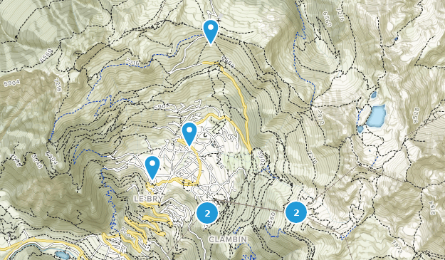 Verbier, Valais Map
