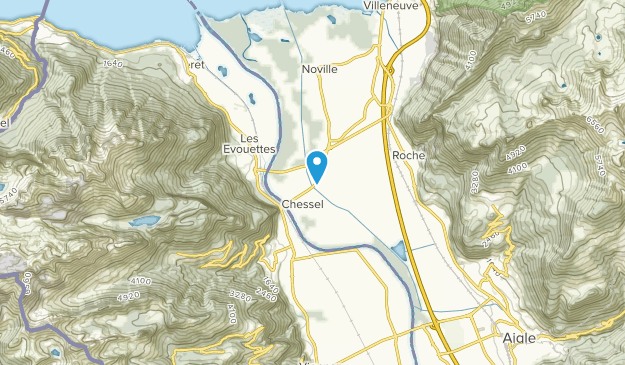 Chessel, Vaud Map
