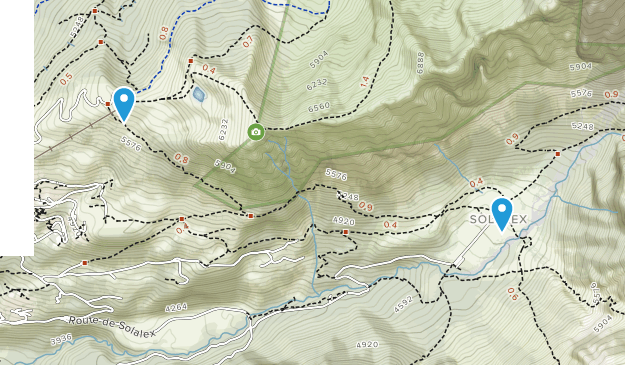 Gryon, Vaud Map