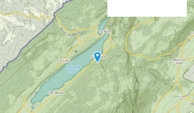 L'Abbaye, Vaud Map