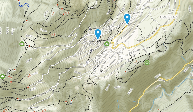 Leysin, Vaud Map