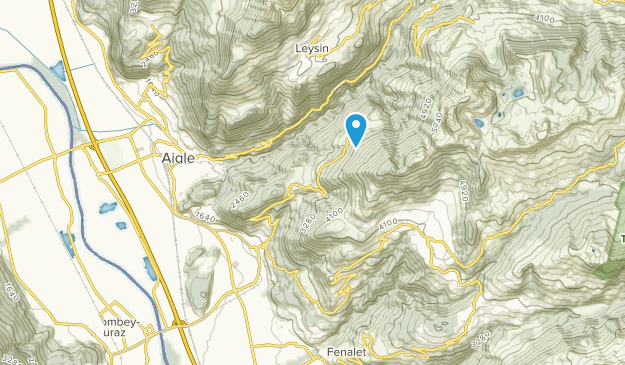 Ollon, Vaud Map